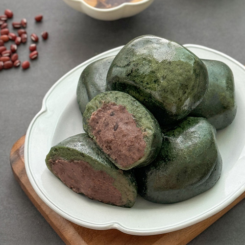 명물 30년 전통 몰캉몰캉 정선 수리취떡 1kg